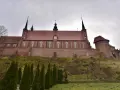 Zamek biskupów warmińskich w Lidzbarku Warmińskim, gdzie pracował Mikołaj Kopernik.