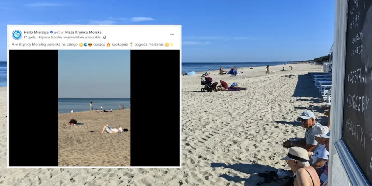 Aktualna pogoda w Krynicy Morskiej - co przyniesie dzień?
