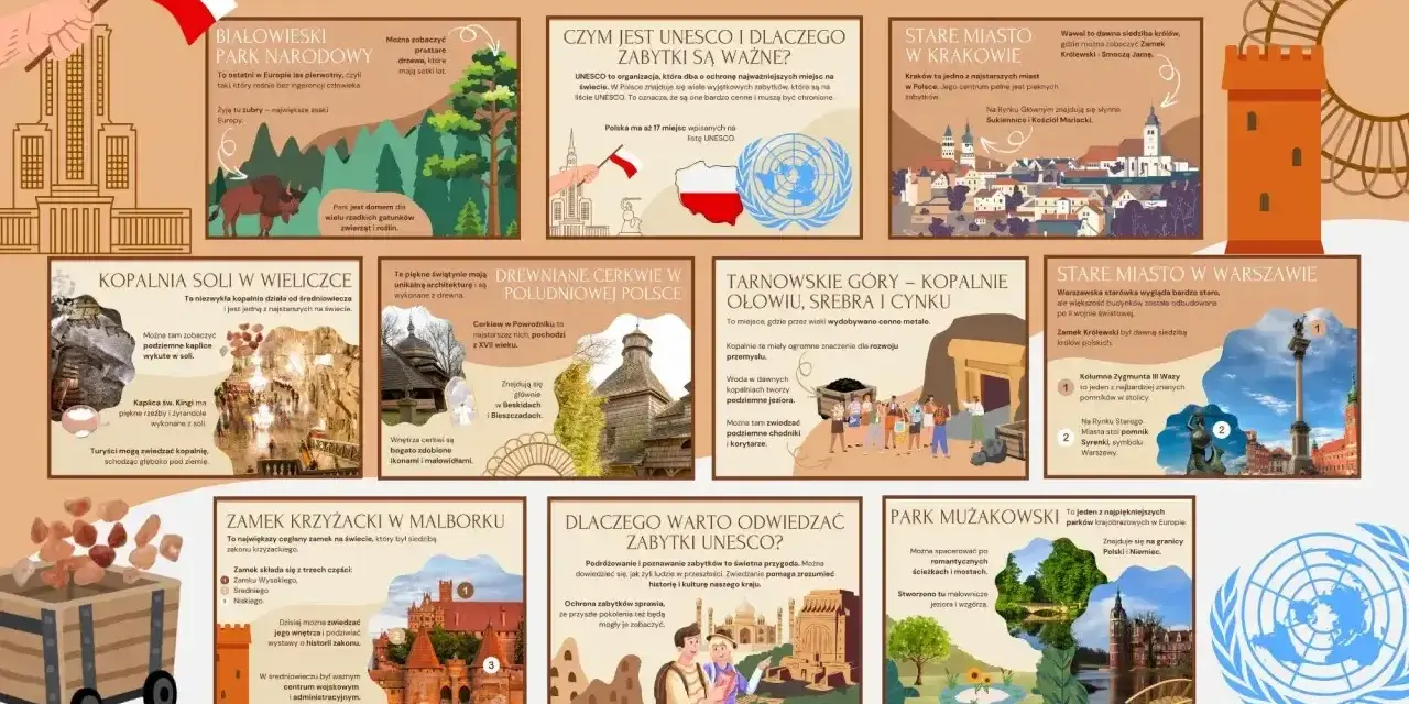Zabytki UNESCO w Polsce: od Białowieży po kopalnie. Odkryj piękno i historię naszego kraju.