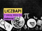 Liczba Pi: 7 zaskakujących ciekawostek. Grafika z symbolem Pi, lupą i talerzami.