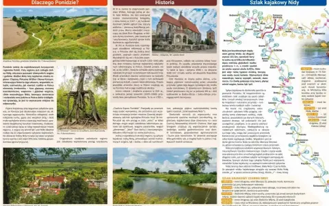 Dziwne ciekawostki o Ponidziu: zabytki, przyroda i szlak kajakowy Nidy. Odkryj piękno tego regionu!