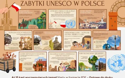 Zabytki UNESCO w Polsce: od Białowieży po kopalnie. Odkryj piękno i historię naszego kraju.
