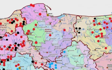 Mapa jezior PZW Kujawsko-Pomorskie - znajdź najlepsze łowiska w regionie