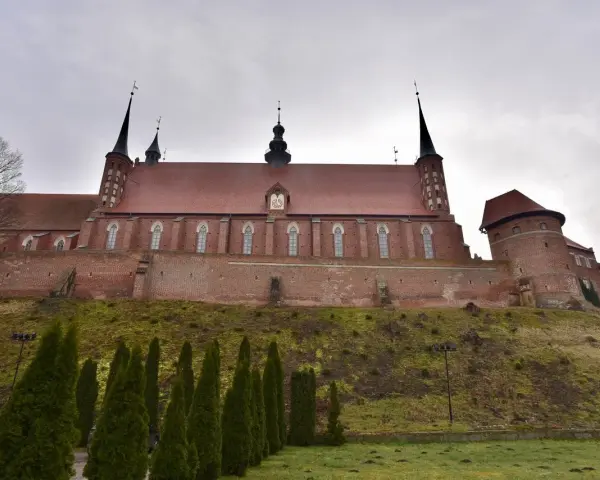 Zamek biskupów warmińskich w Lidzbarku Warmińskim, gdzie pracował Mikołaj Kopernik.