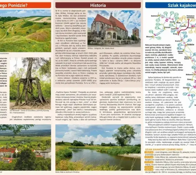 Dziwne ciekawostki o Ponidziu: zabytki, przyroda i szlak kajakowy Nidy. Odkryj piękno tego regionu!