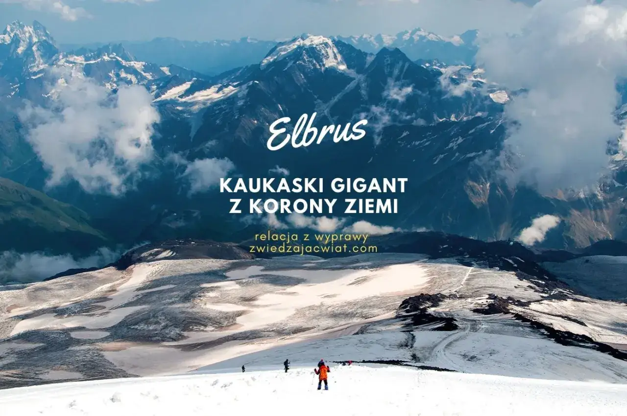 Elbrus, najwyższy szczyt Europy, majestatycznie góruje nad Kaukazem. Widok z jego ośnieżonych zboczy zapiera dech w piersiach.