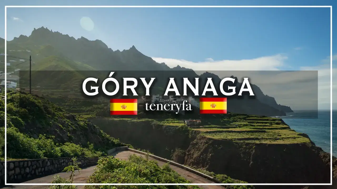 Góry Anaga na Teneryfie, Hiszpania. Tarasowe pola na stromych zboczach schodzą ku oceanowi.